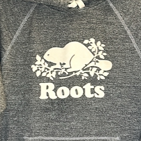 Roots salt and pepper grey traditional Unisex hoodie - Picture 6 of 13